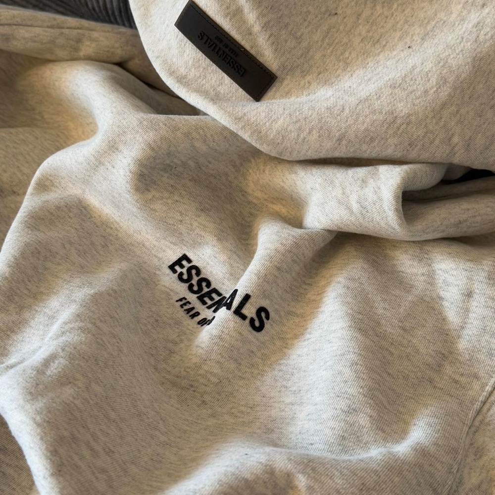 Essentials Gray Sweater for Men